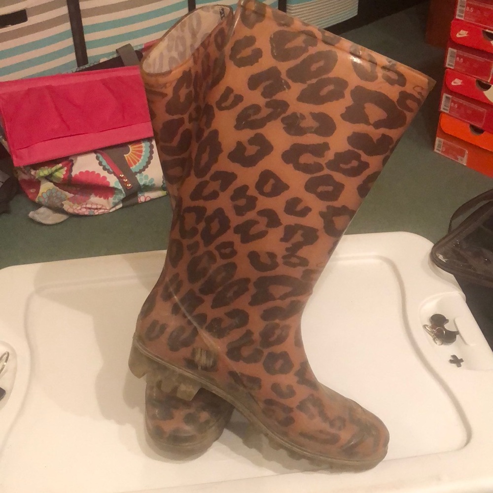 Coach rain boots